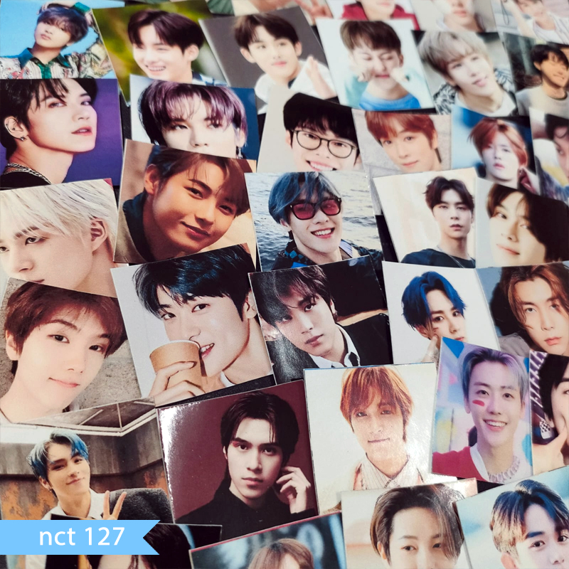 Jual [100pcs] 𝗡𝗖𝗧 𝟭𝟮𝟳 DECO MAIL STICKERS KPOP STICKER IDOL | Shopee ...