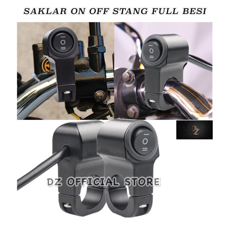 Jual Saklar On Off Stang 3 Fungsi / 3 Mode Bahan Full Besi Untuk Semua ...