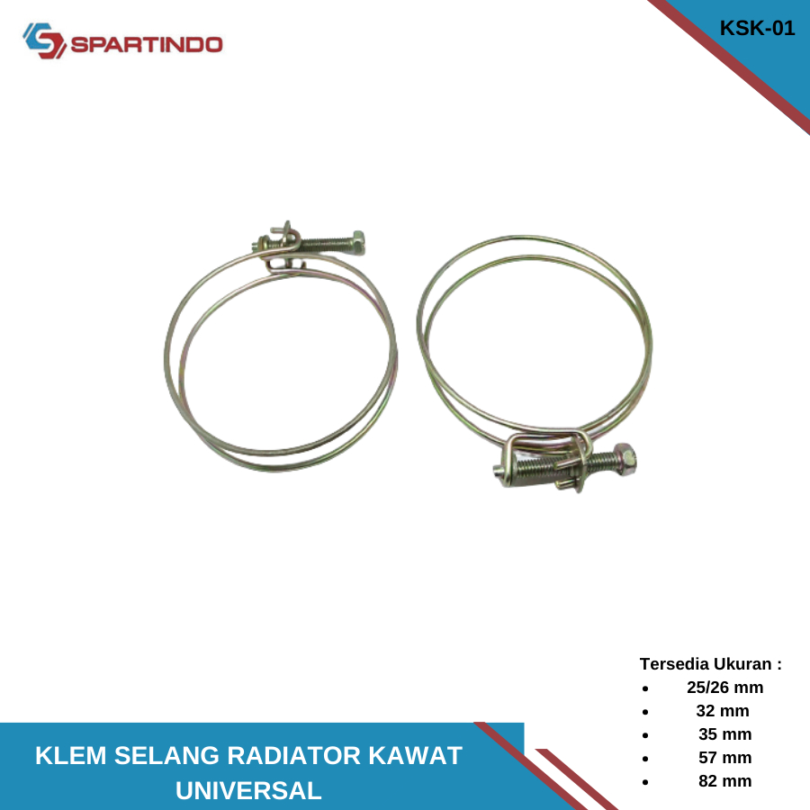 Jual Klem Selang Kawat Ukuran Mm Mm Mm Mm Mm Hose Clamp Klem Selang Air Pipa