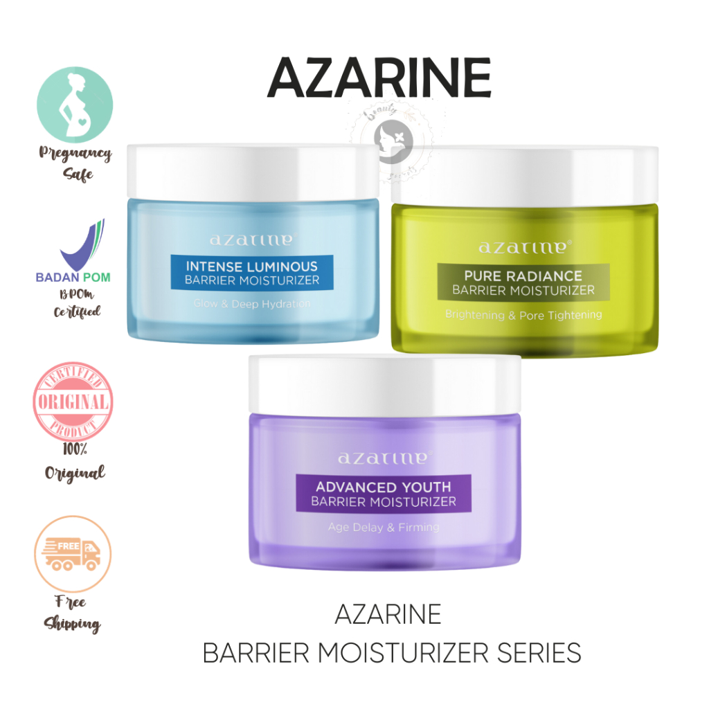 Jual AZARINE - Barrier Moisturizer Series Pelembab Wajah Cream Gel ...