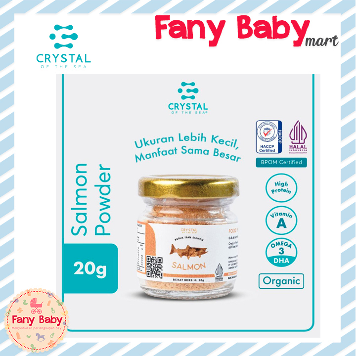 Jual CRYSTAL OF THE SEA SALMON FOOD POWDER 20GR | Shopee Indonesia