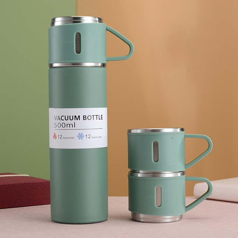 Jual TERMOS SULTAN Vacuum Flask Set / Hampers / Botol Minum Cangkir