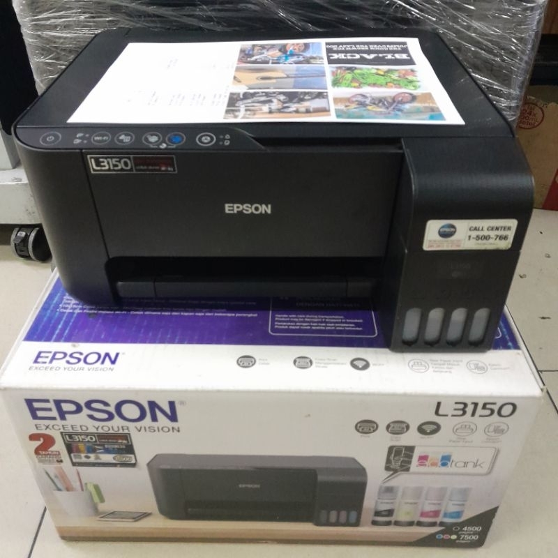 Jual Epson L3150 wifi | Shopee Indonesia