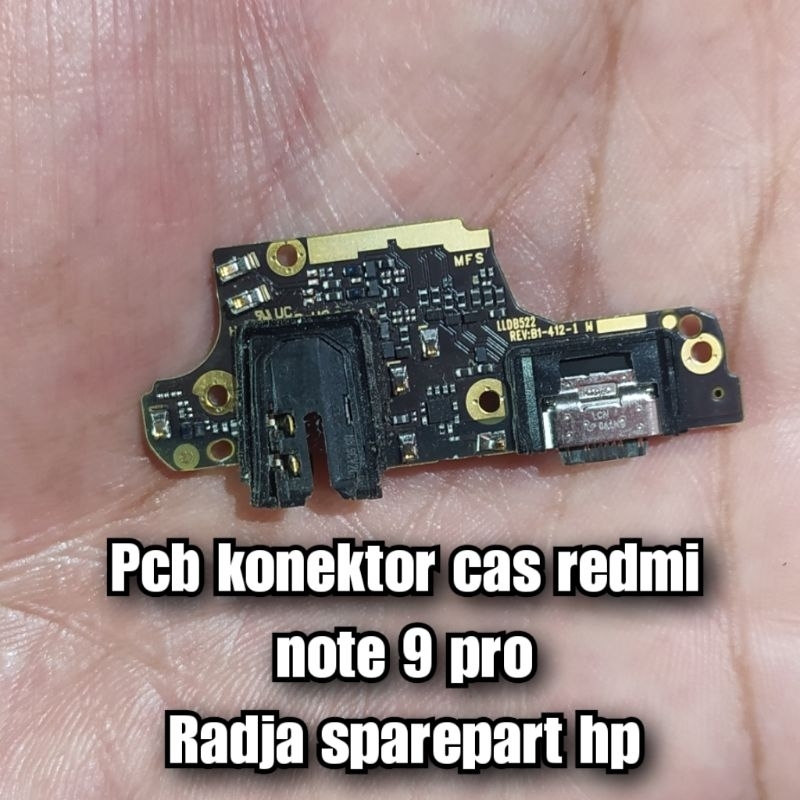 Jual PCB konektor cas redmi note 9 pro original | Shopee Indonesia