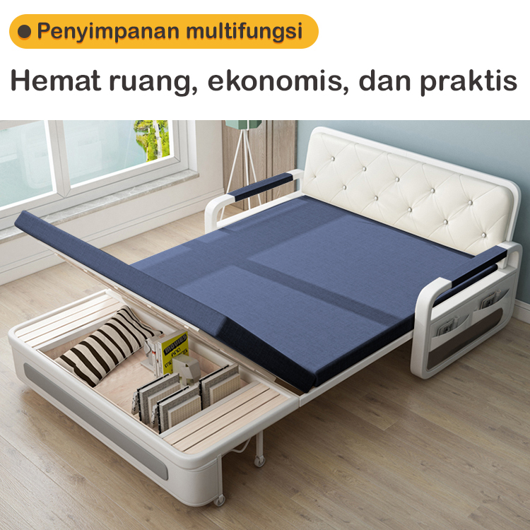 Jual Sofabed Aesthetic Minimalis Multifungsi Terbaru / Sofa Ranjang ...