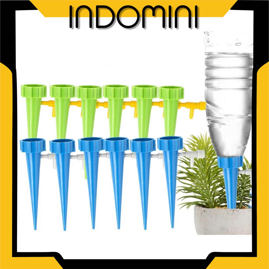 INDOMINI ALAT TETES TANAMAN OTOMATIS / ALAT SIRAM TANAMAN / KRAN TAMAN / IRIGASI KEBUN TETES TANAMAN OTOMATIS ALAT SIRAM R912