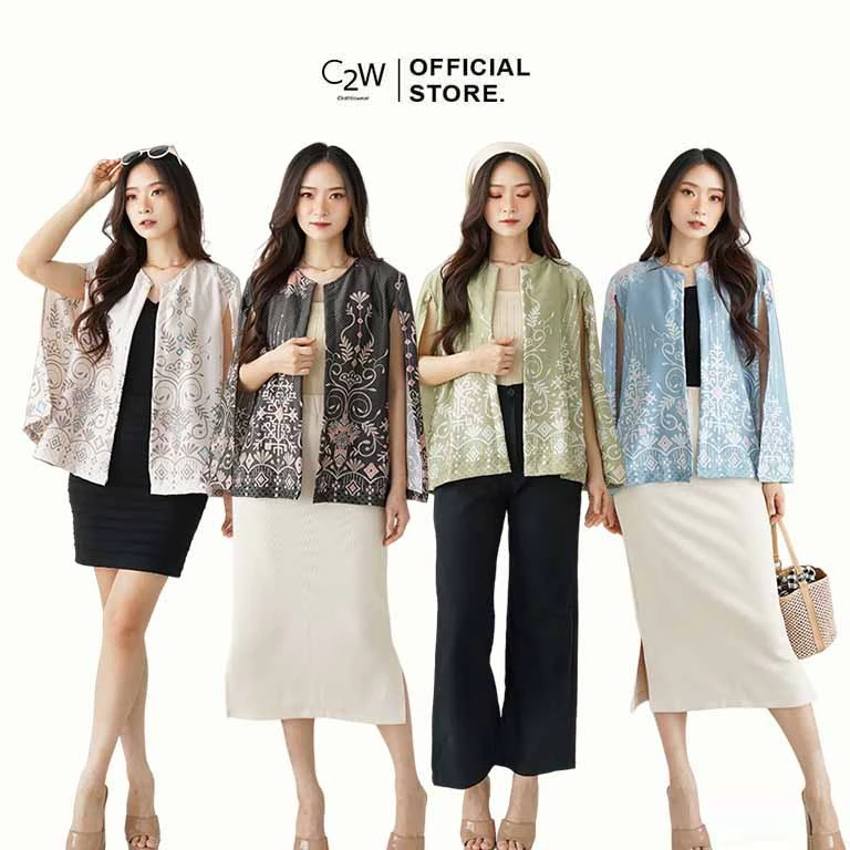 Blazer Outer Batik