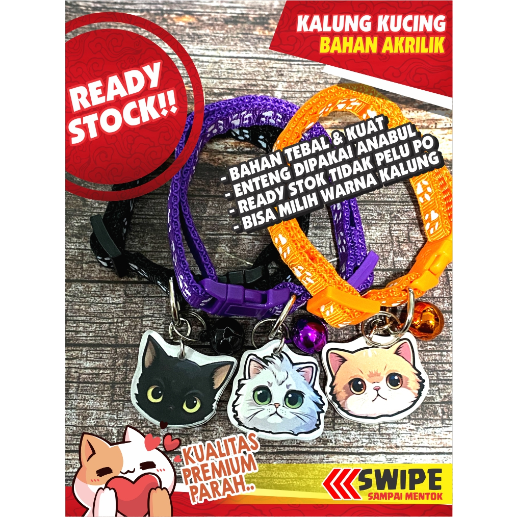 Jual KALUNG KUCING AKRILIK READY STOCK | Shopee Indonesia