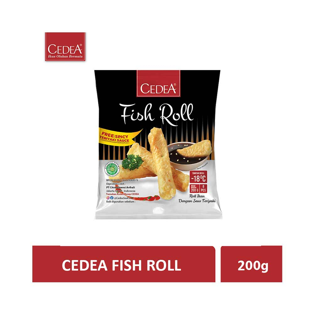 Jual FISH ROLL CEDEA ISI 10 250gr, FROZEN DAN HALAL | Shopee Indonesia