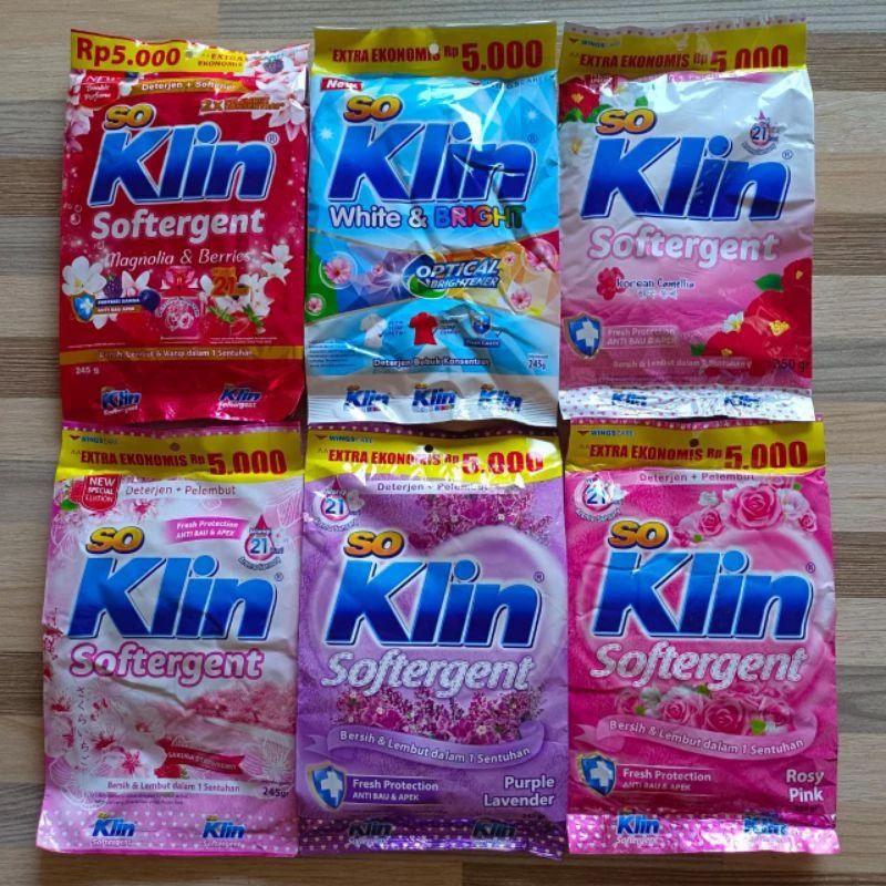 Jual So Klin bubuk kemasan 5000an x 3pcs | Shopee Indonesia