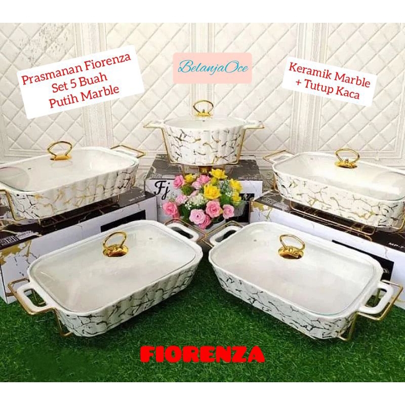 Jual Khusus Gojek Instant Prasmanan Pesta Fiorenza Keramik Set 5 Buah Shopee Indonesia 2577