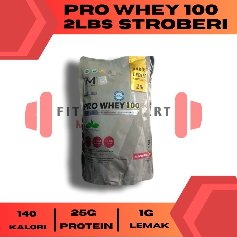 Jual MUSCLE FIRST PRO WHEY 100 2 LBS / 900 GRAM HALAL, LABDOOR, BPOM
