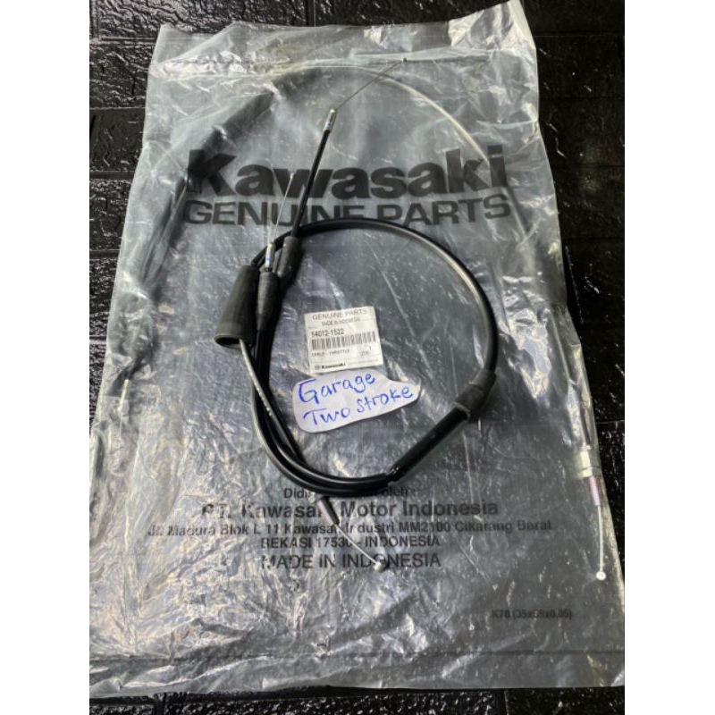 Jual KABEL GAS PANJANG NINJA SS R NINJA DUA TAK 54012-1522 | Shopee