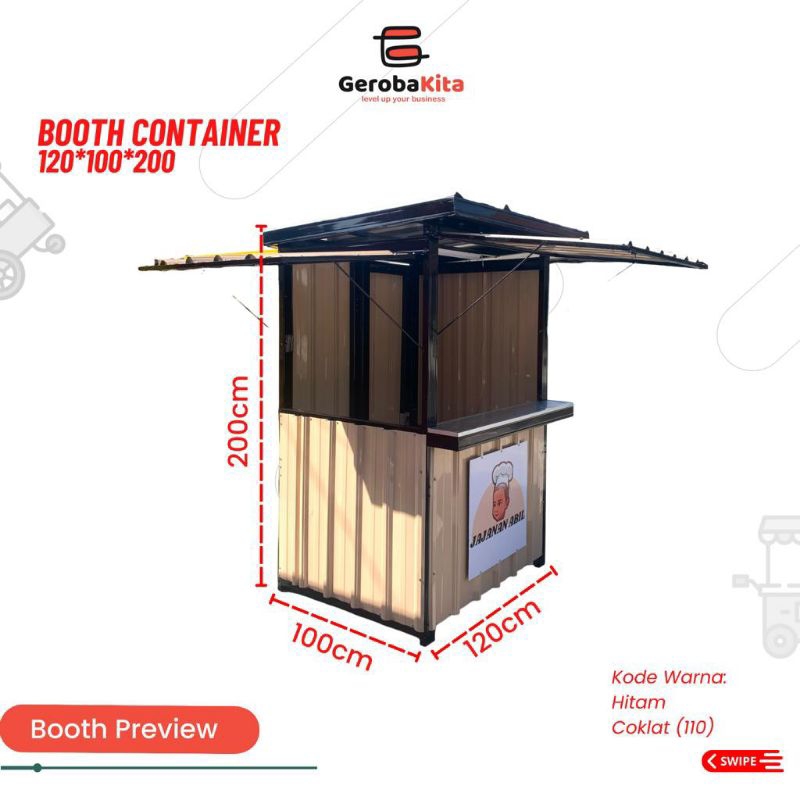 Jual Booth Kontainer Booth Murah Shopee Indonesia