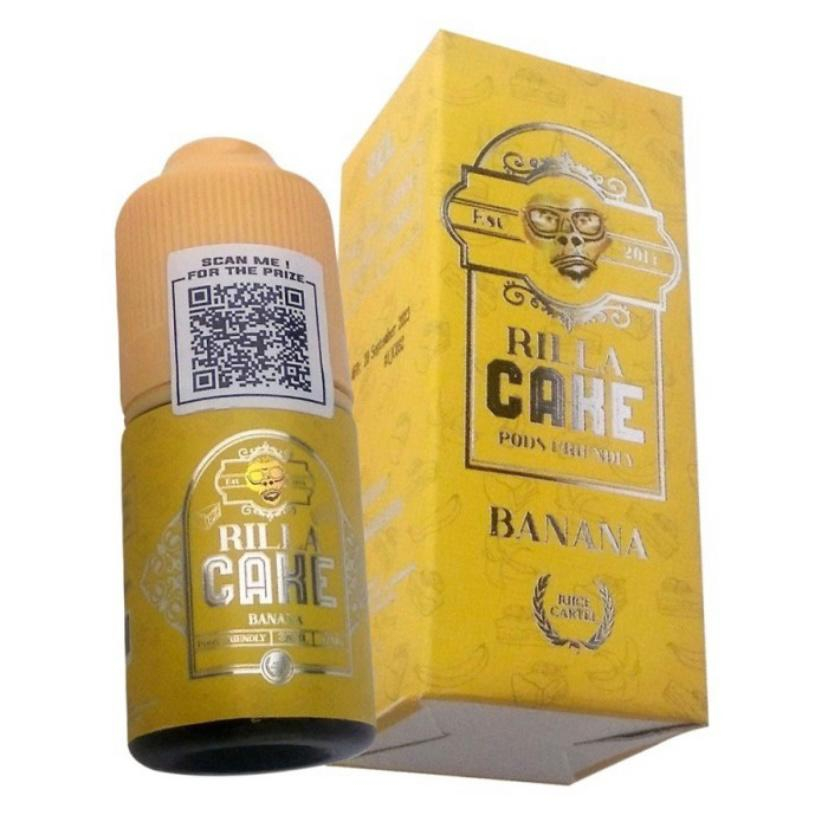 Jual RILLA CAKE V3 Banana Pods 30ml 12mg by IJC X R57 Liquid Saltnic ...