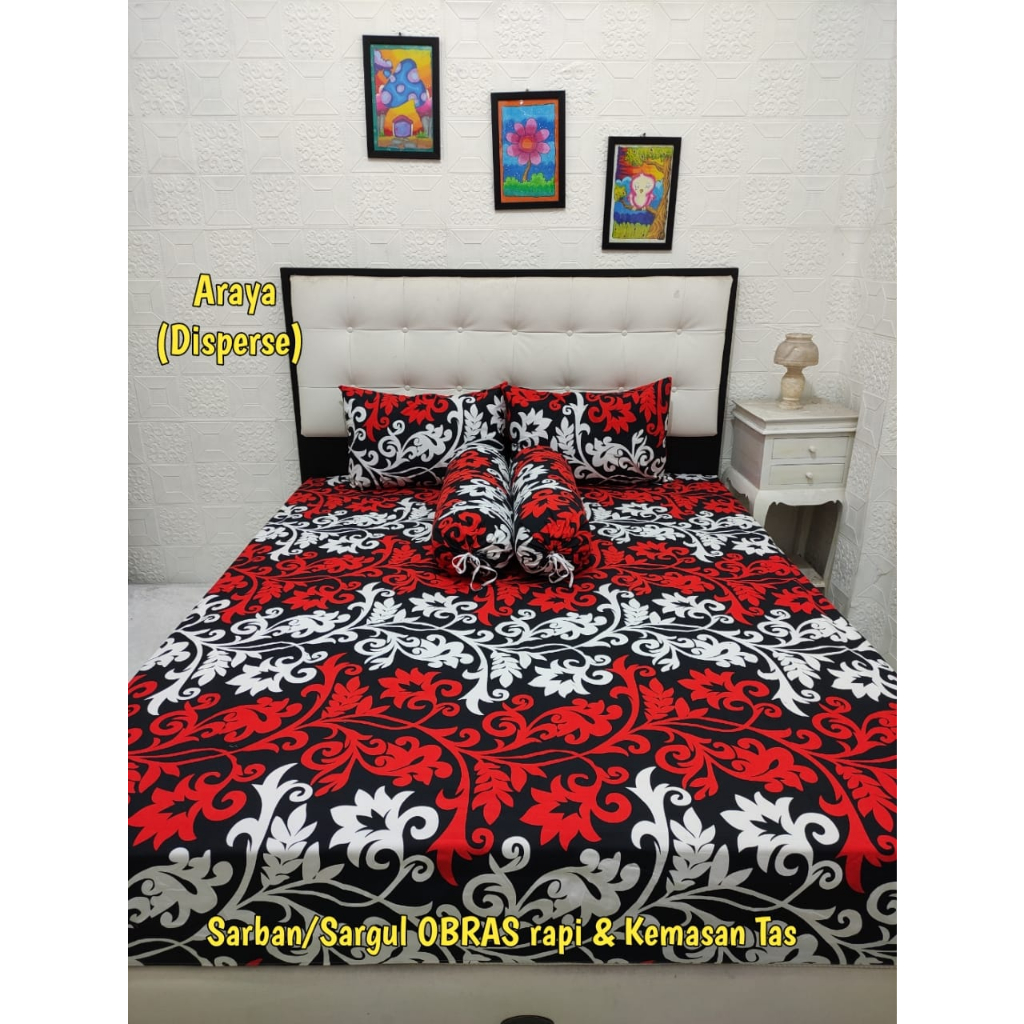 Jual Sprei Motif Batik Jadul Adem Klasic Pekalongan Solo 180x200