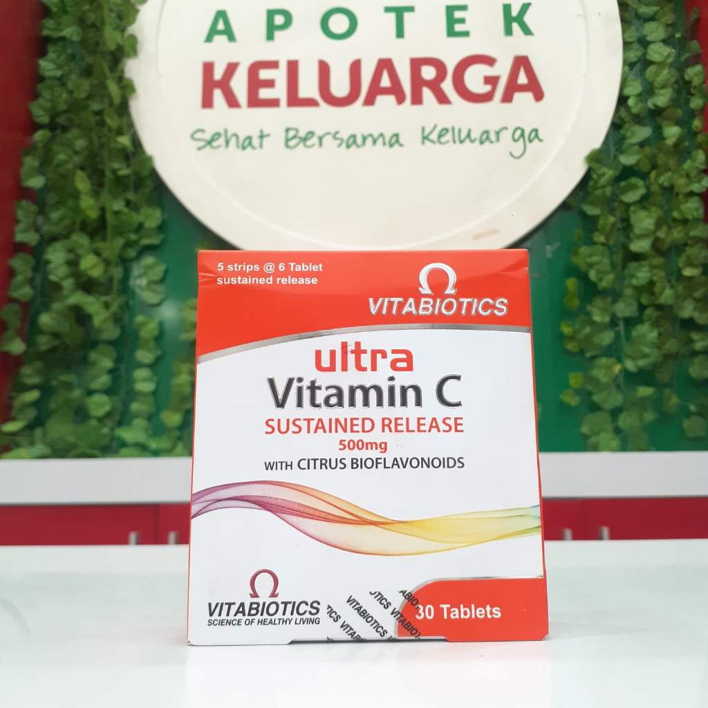 Jual Vitabiotics Ultra Vitamin C 30 Tablet | Shopee Indonesia