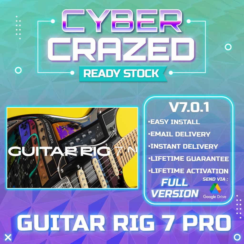 Jual Native Instruments Guitar Rig 7 Pro v7.0.1 Full Version | Shopee ...