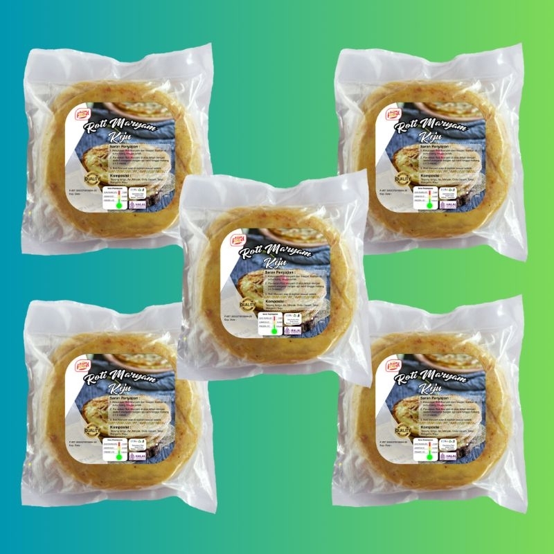Jual [Paket 5 Pack] Roti Maryam Keju (LARGE) | Shopee Indonesia