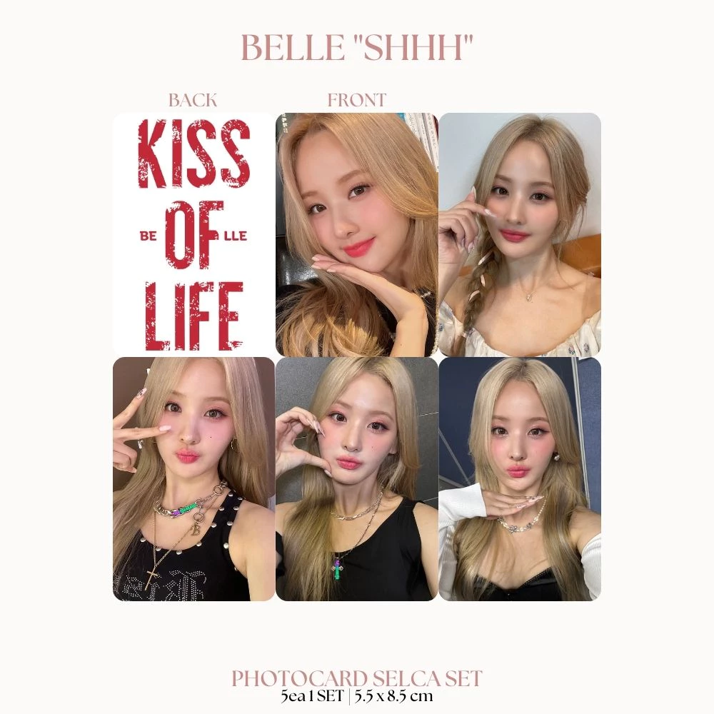 Photocard Kiss of Life Selca Dua Sisi Terbaik untuk Koleksi