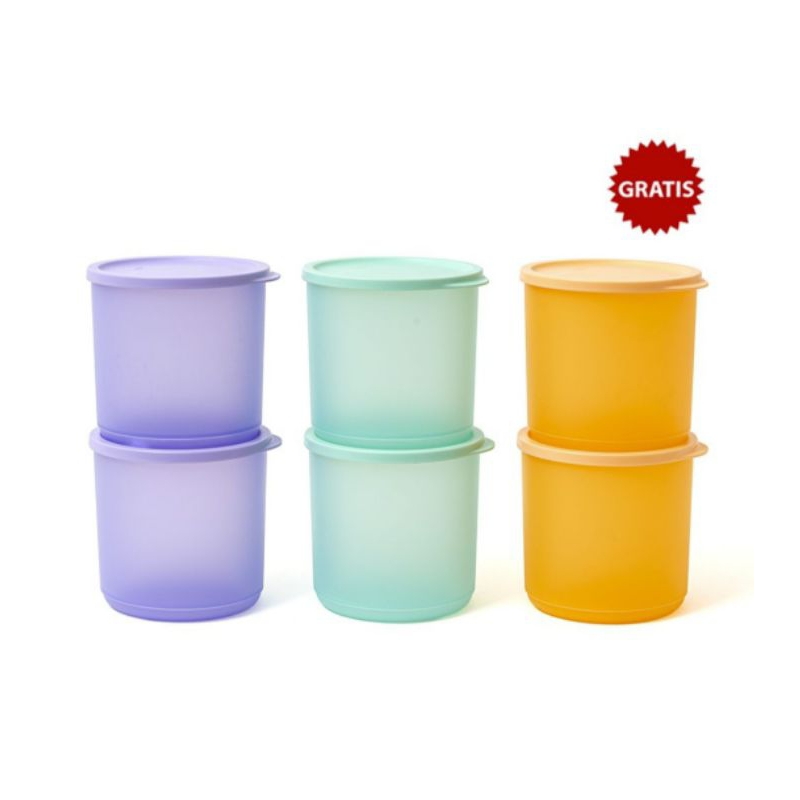 Jual tropical round set (6) tupperware / toples | Shopee Indonesia
