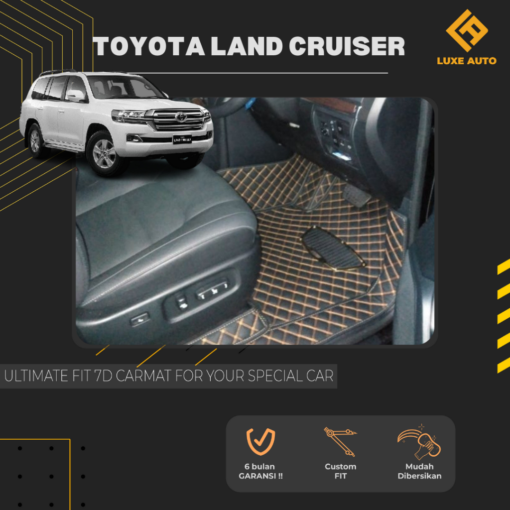 Jual Karpet Mobil Premium D Toyota Land Cruiser Shopee Indonesia