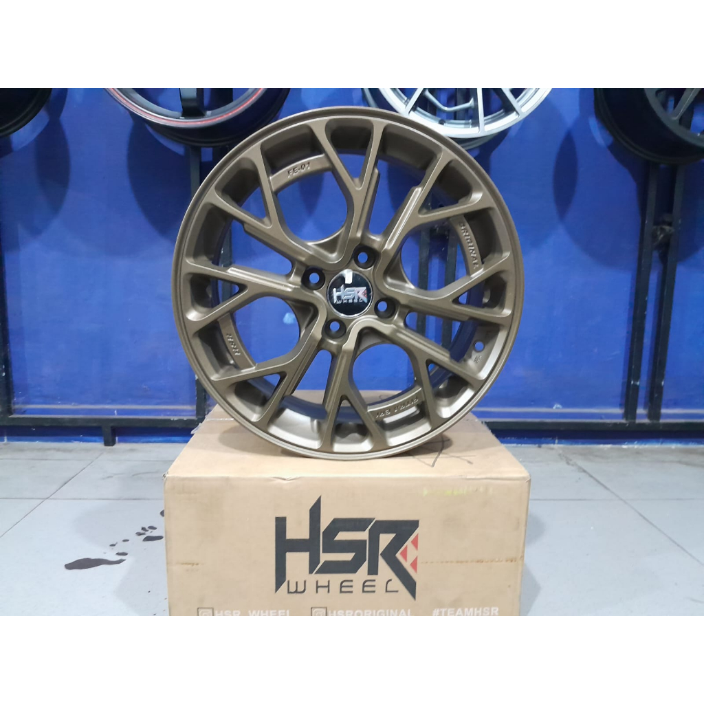 Jual VELG MOBIL HSR FE01 R16 PCD 4X100 PNP MOBIL BRIO JAZZ YARIS SWIFT ...