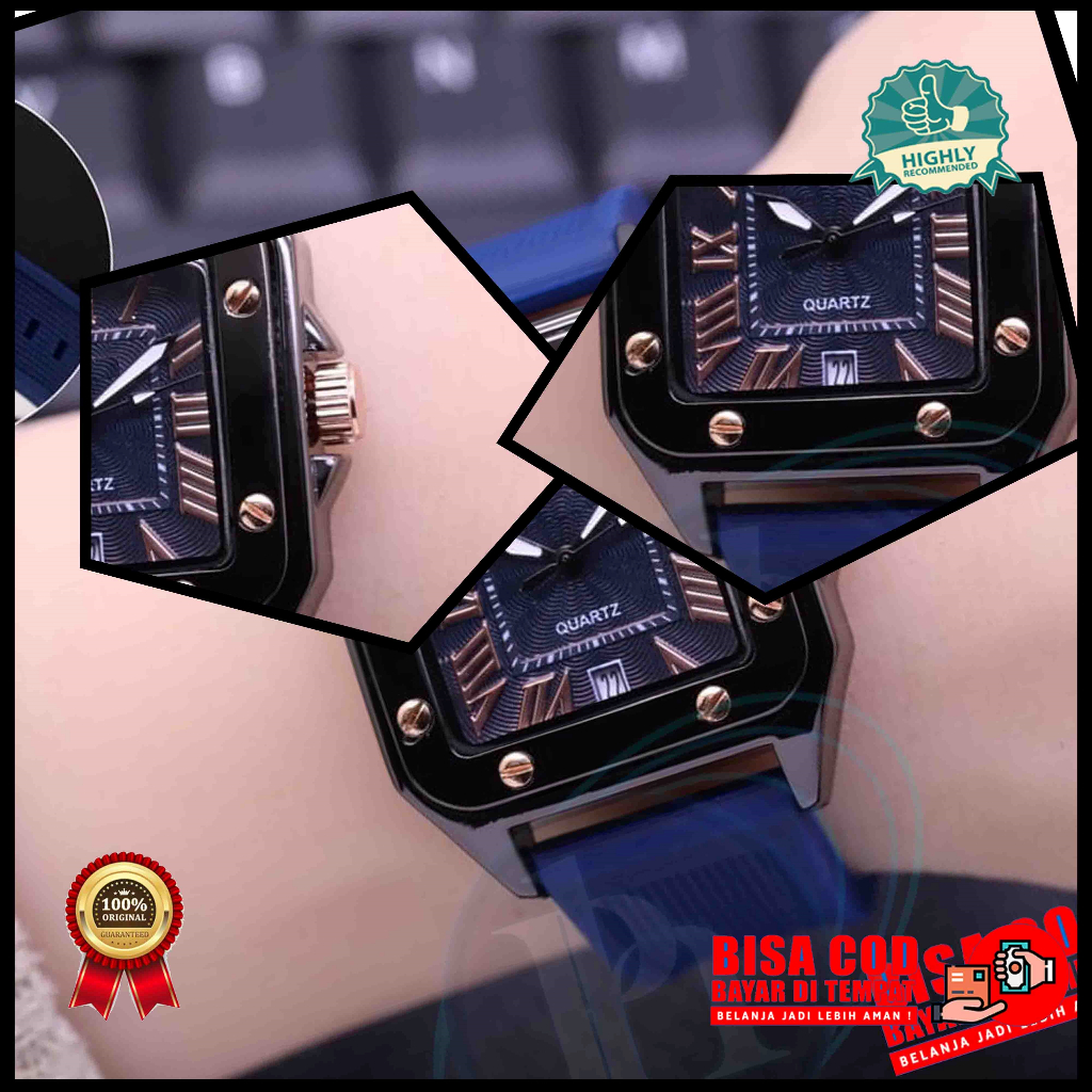 Jual New Fashion Jam Tangan Cewek Kekinian Model Anak Muda - Main Image