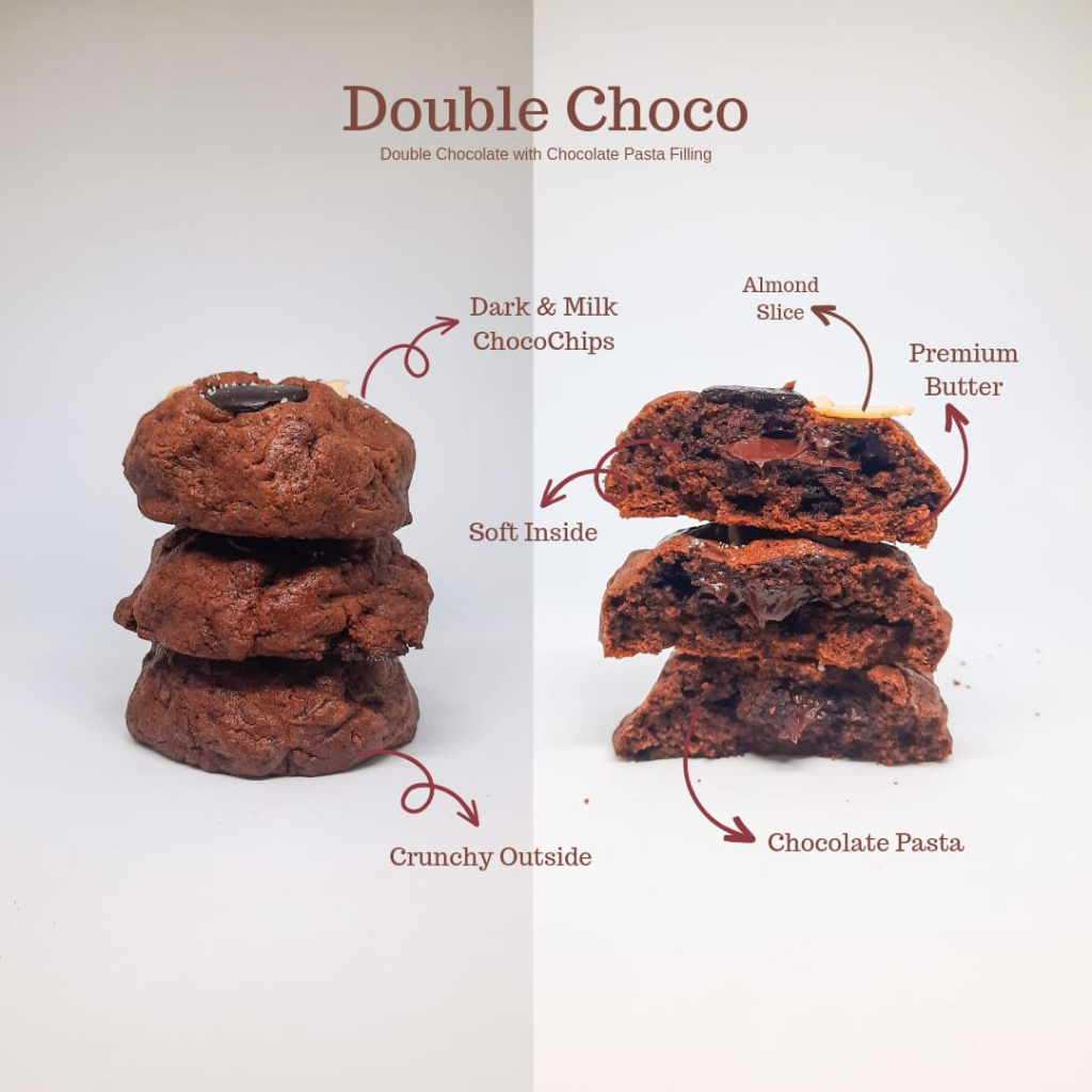 Jual Soft Cookies Double Choco by Coo 'n Kies (3 pcs/5 pcs per Box ...