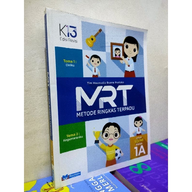 Jual MRT Metode Ringkas Terpadu Untuk SD/MI Kelas 1A K.13 Edisi Revisi ...