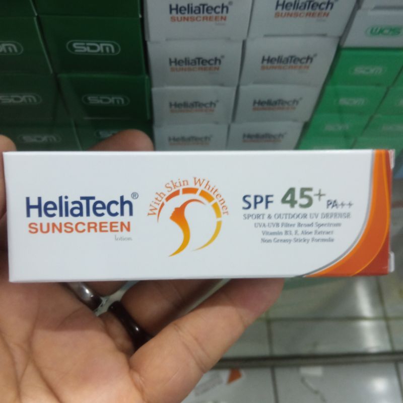 Jual HELIATECH Sunscreen SPF45 30gr | Shopee Indonesia