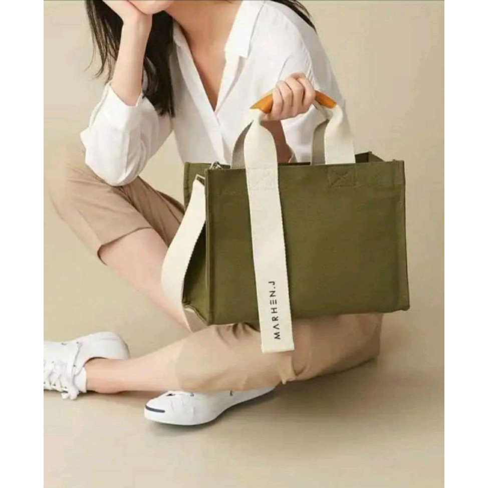 Jual Rico Large Bag - MHJ Korean Bag (Fit Laptop) | Shopee Indonesia