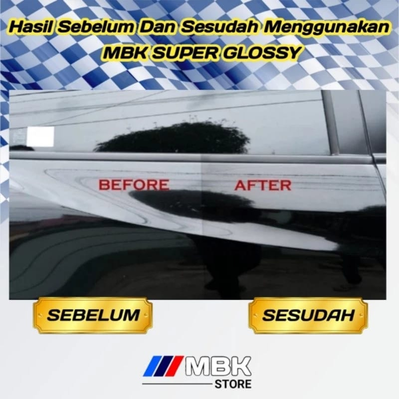 Jual PAKET Lengkap MBK SUPER CLEAN Pembersih Kerak Mesin 250ml Dan MBK ...