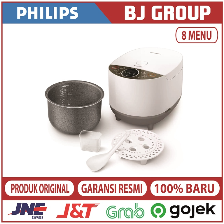 Jual PHILIPS HD4515 Fuzzy Logic Rice Cooker 1.8 L Digital HD 4515/33