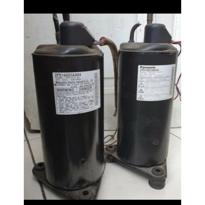 Jual kompresor AC 1pk R22 segala merk copotan outdoor original | Shopee ...