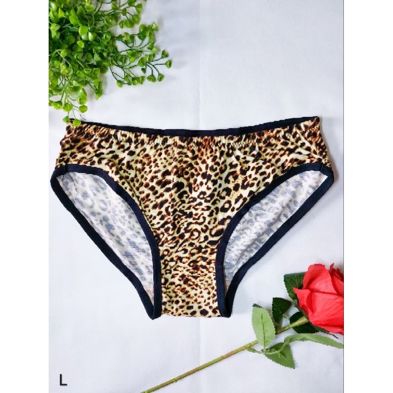 Jual Celana Dalam Wanita CD Motif Leopard Macan Loreng Tutul Ukuran M ...