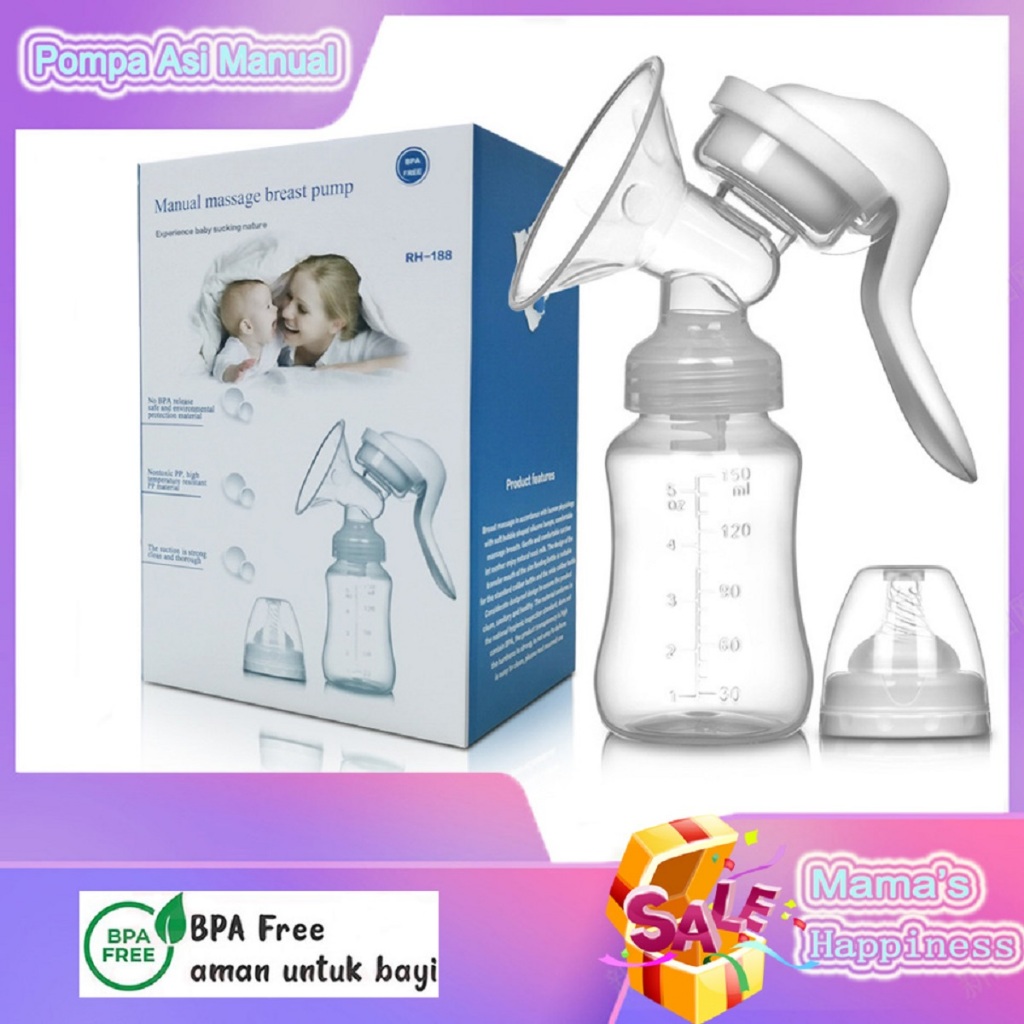 Jual Pompa Asi Manual Real Bubee Original / Breast Pump Manual Real