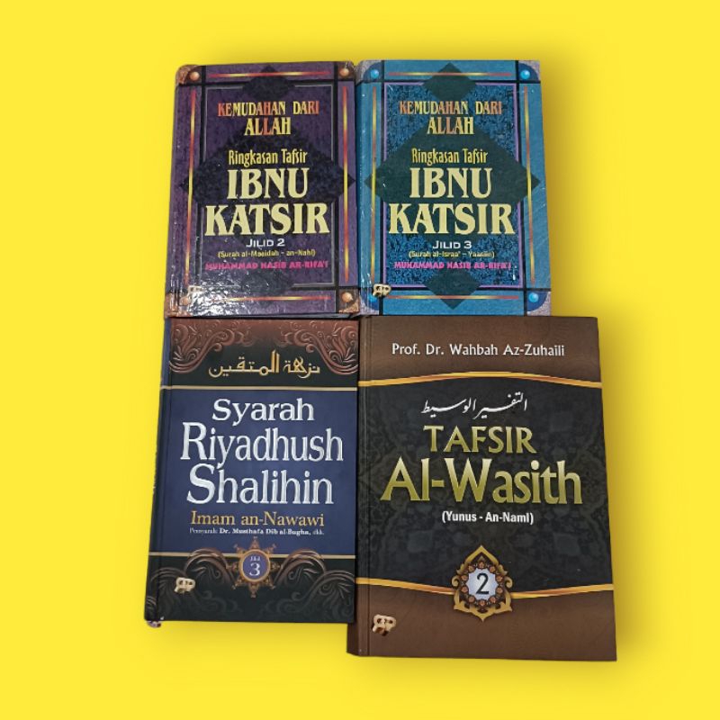 Jual Buku Bacaan Islami Tebal Syarah Riyadhush Shalihin Tafsir Al