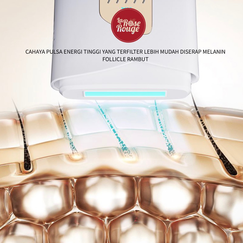 Jual larose IPL laser Hair Removal Perontok Bulu Permanen mencerahkan