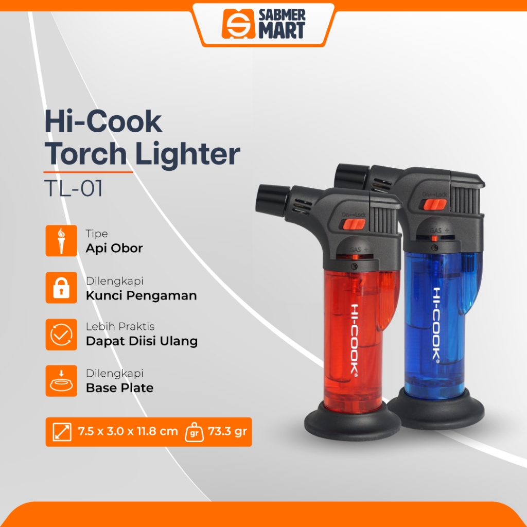 Jual HiCook Torch Lighter TL01 / Korek Api Shopee Indonesia