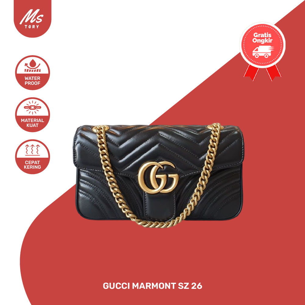 Tas Gucci Selempang 0517 Semi Platinum (Kode: GUC533) 