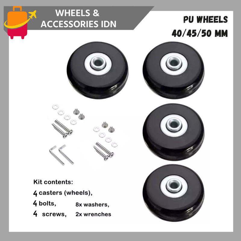 Jual 4 Pieces Roda Koper Replacement | Shopee Indonesia