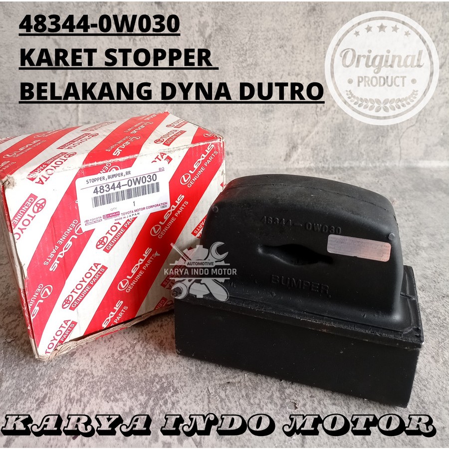 Jual Karet stopper stoper hino dutro HT140/HT130 Belakang 48344-0W030 ...
