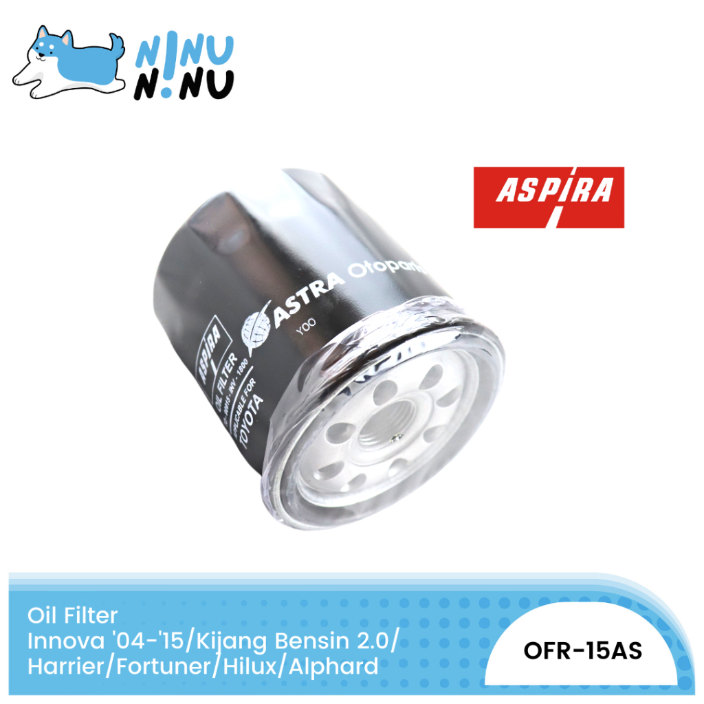 Jual Oli Filter Toyota Innova tahun 2004 - 2015 Aspira | Shopee Indonesia