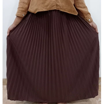 Rok Plisket Premium Dewasa Hyget Tebal All Size