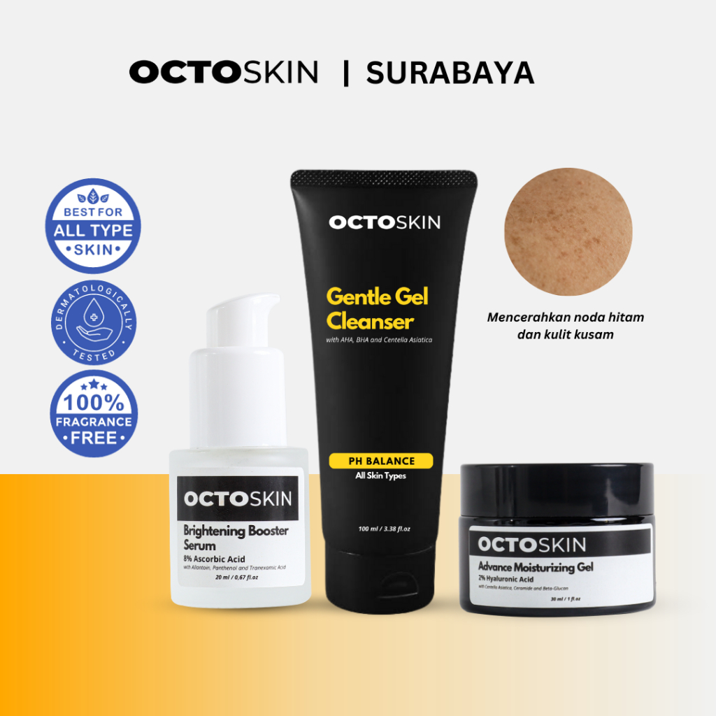 Jual Pre Order Octoskin Paket Super Bundling Paket Pencerah Wajah