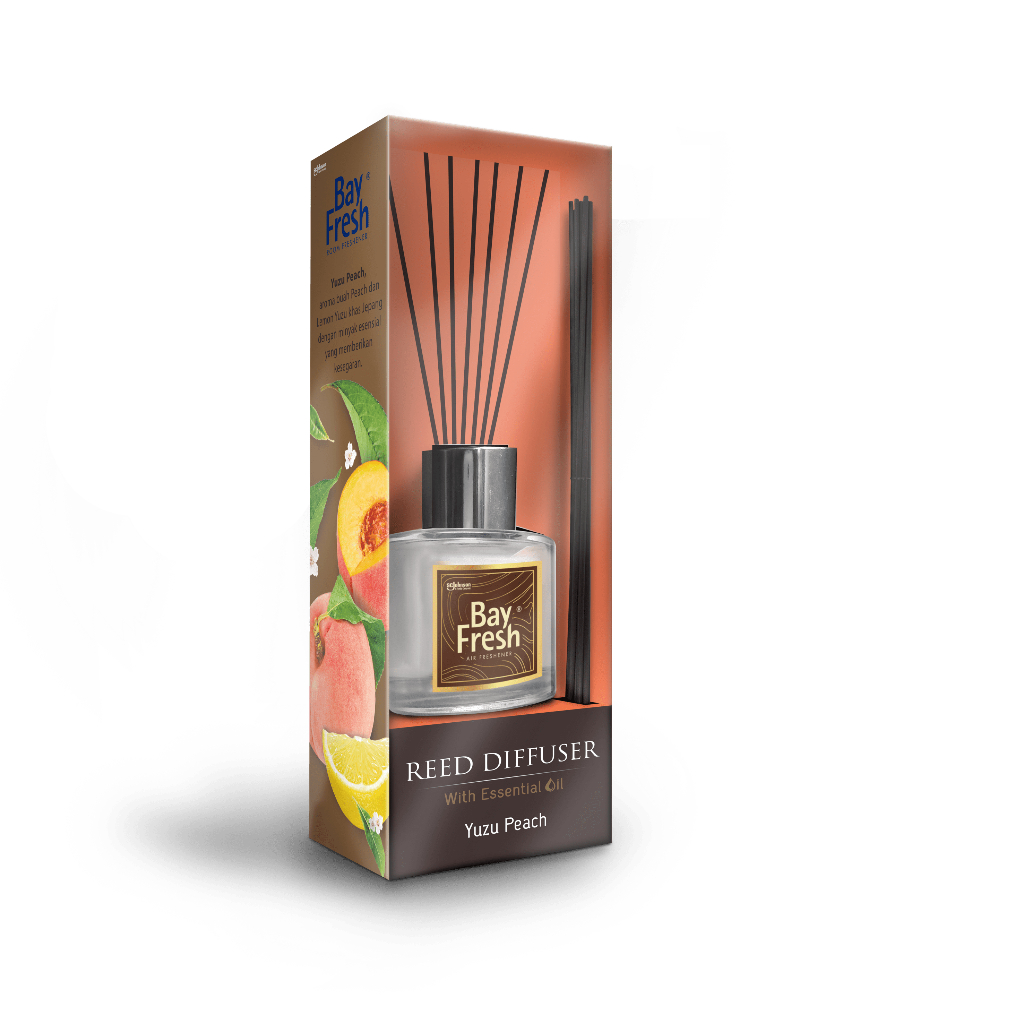 Jual Bayfresh Reed Diffuser Regular Yuzu Peach 30 ml | Shopee Indonesia