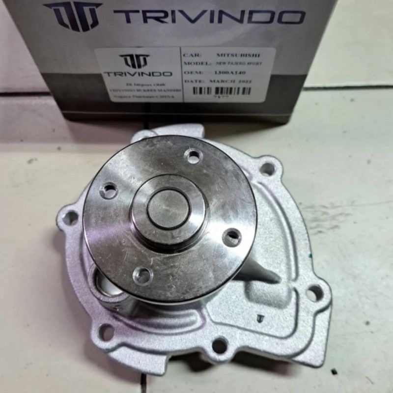 Jual Water Pump / Pompa Air Mitsubishi Merek Trivindo All New Pajero ...