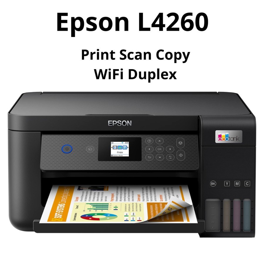 Jual Printer Epson L4260 L 4260 Psc Wifi Duplex Pengganti Epson L4150 L4160 Shopee Indonesia 2508