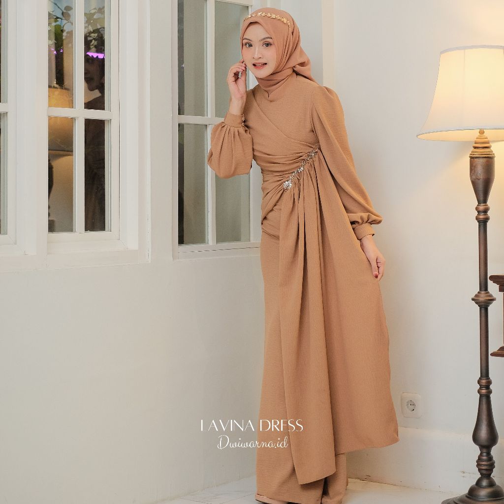 Lavina Asymmetrical Gown
